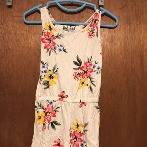 Old navy flower romper size XL 14
